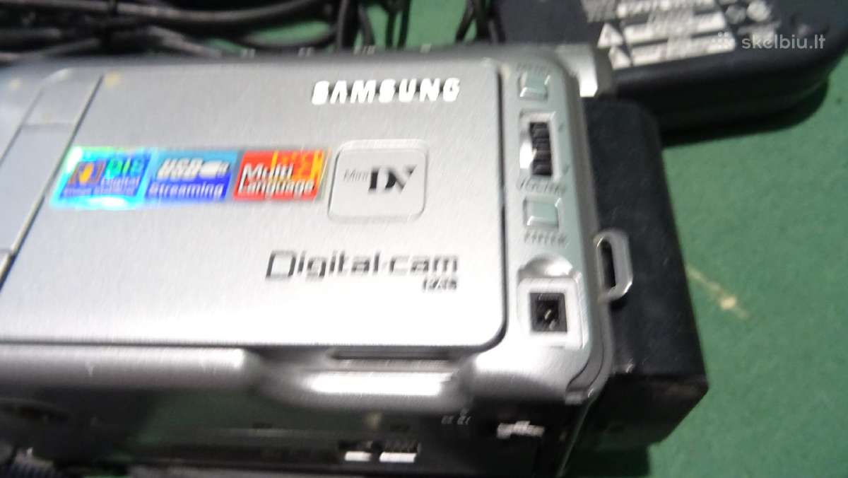 Samsung Mini Dv Kasetinė Video Kamera - nuotraukos Nr. 13