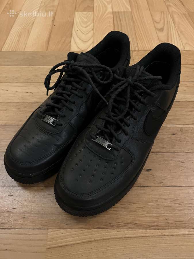 Juodi Nike Air Force 1 - nuotraukos Nr. 2