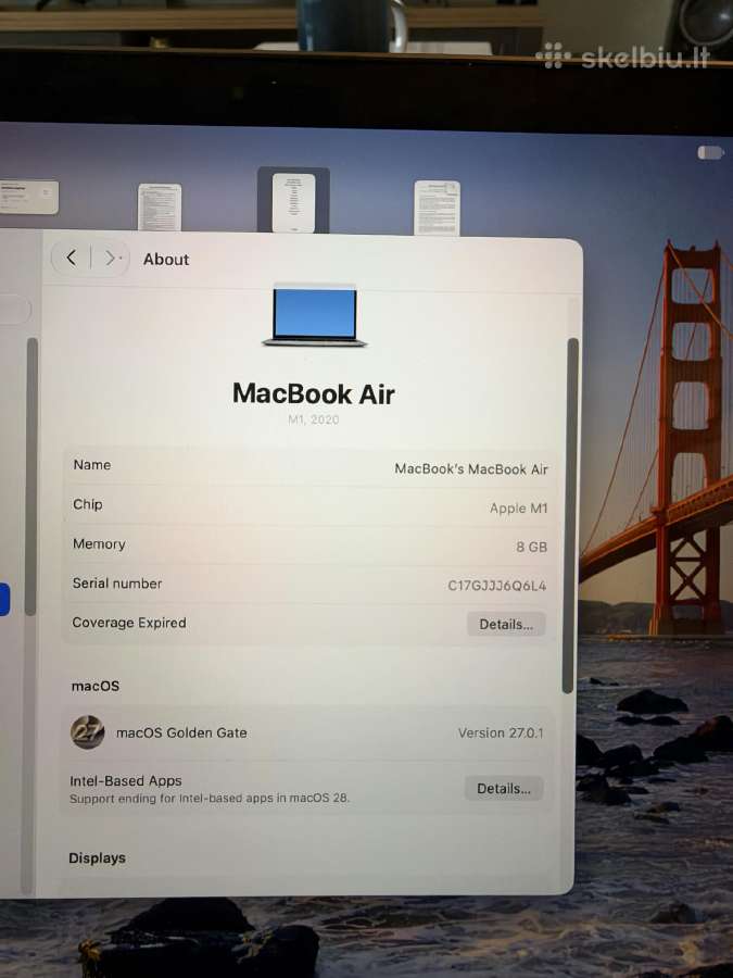 Apple MacBook Air - nuotraukos Nr. 3