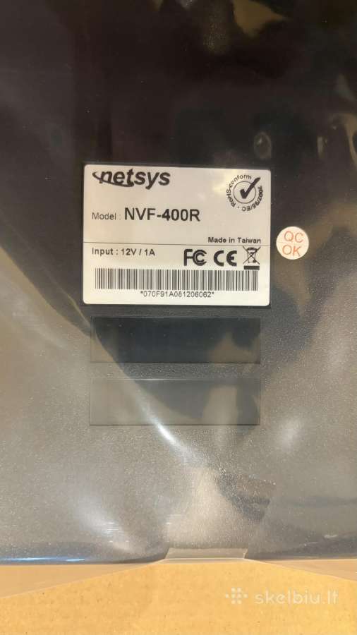 Netsys Nvf-400r nenaudotas, su originalia dėžu - nuotraukos Nr. 3