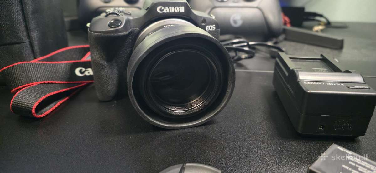 Canon R100 + Rf-s 18-45mm (Shutter count 1587) - nuotraukos Nr. 3