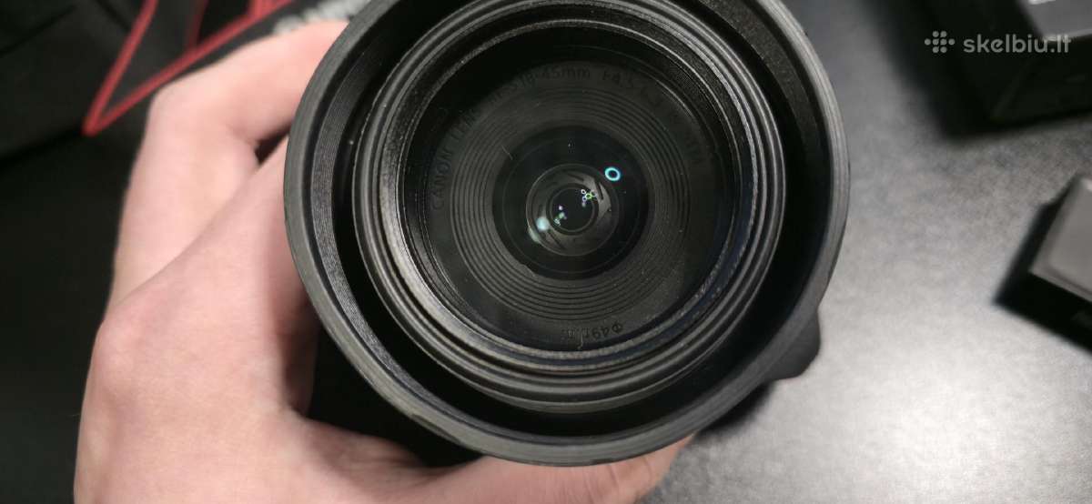 Canon R100 + Rf-s 18-45mm (Shutter count 1587) - nuotraukos Nr. 11