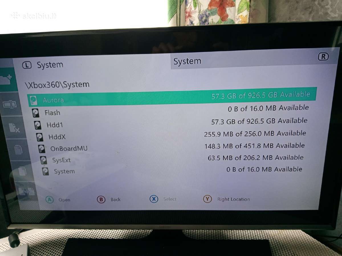 TV samsung 32" ir Xbox 360 1tb - nuotraukos Nr. 4