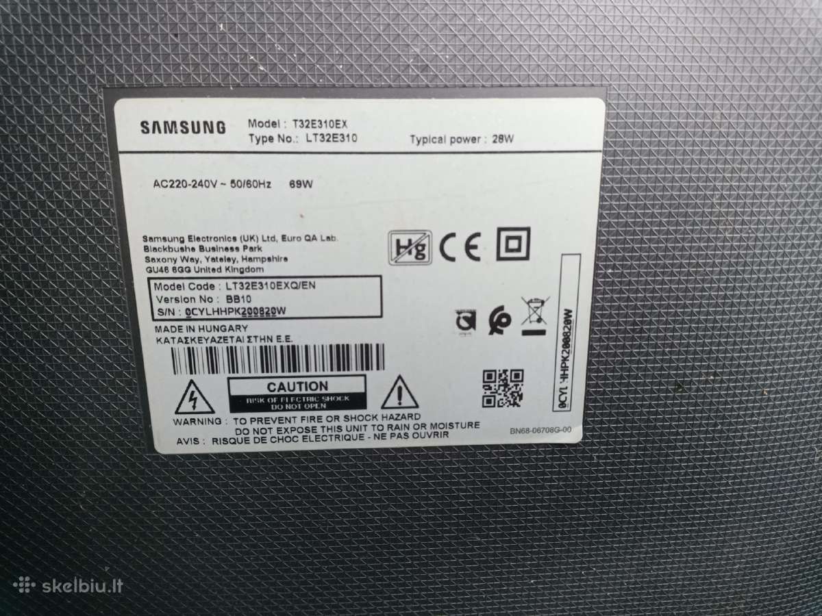 TV samsung 32" ir Xbox 360 1tb - nuotraukos Nr. 7
