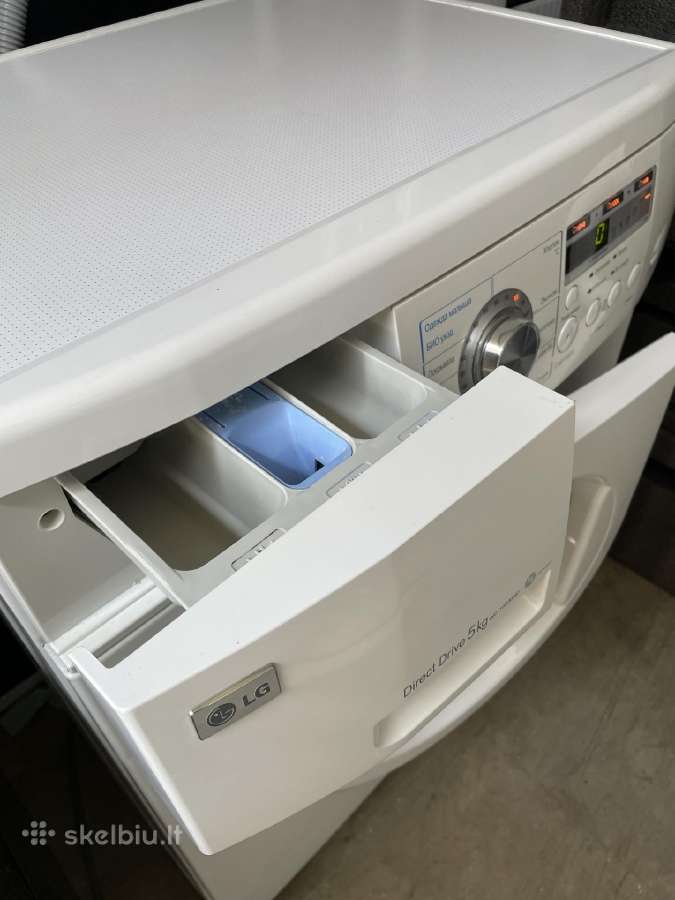 LG 5kg direct drive skalbimo mašina - nuotraukos Nr. 4