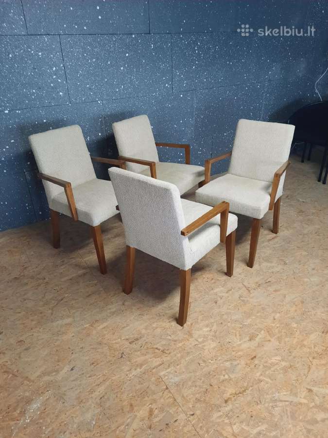 4 Boconcept kėdės su Porankiais iš Danijos - nuotraukos Nr. 4