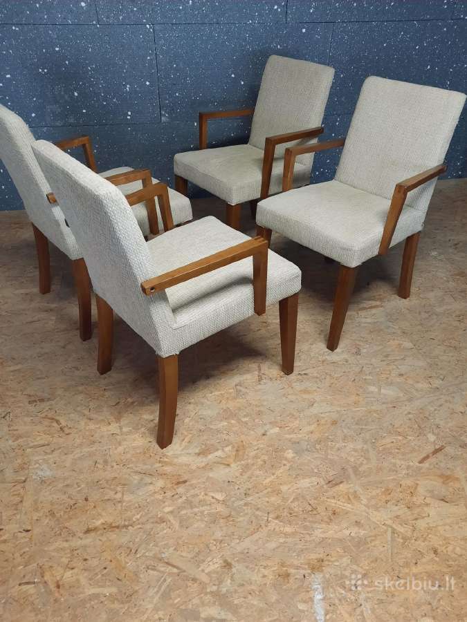 4 Boconcept kėdės su Porankiais iš Danijos - nuotraukos Nr. 7