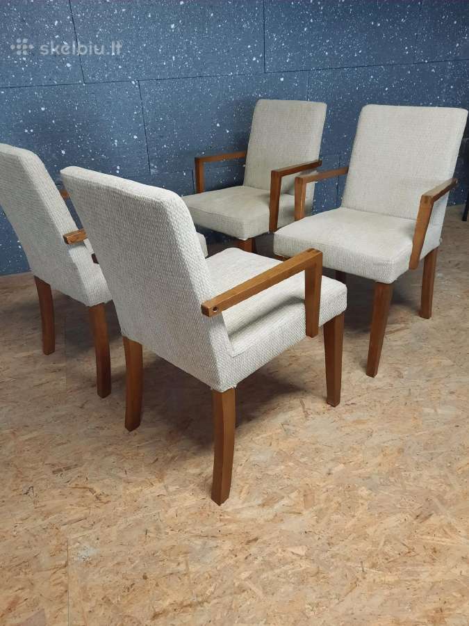 4 Boconcept kėdės su Porankiais iš Danijos - nuotraukos Nr. 8