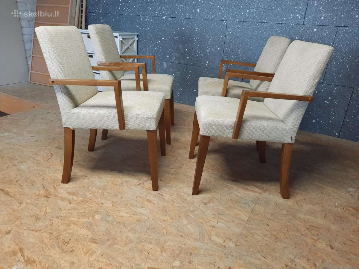4 Boconcept kėdės su Porankiais iš Danijos - nuotraukos Nr. 9
