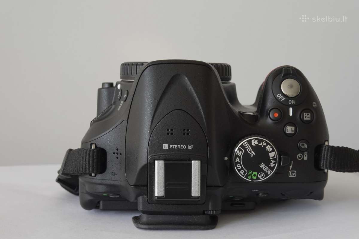 Nikon D5200 Body - nuotraukos Nr. 5