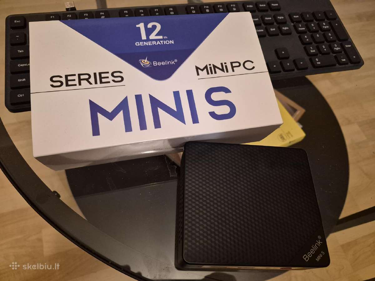 Beelink Mini S12 mini kompiuteris (Intel N95, 8 GB - nuotraukos Nr. 4