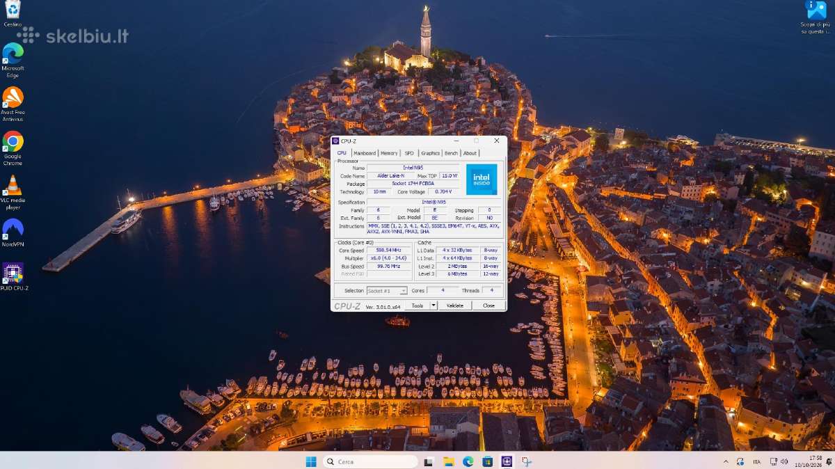 Beelink Mini S12 mini kompiuteris (Intel N95, 8 GB - nuotraukos Nr. 5