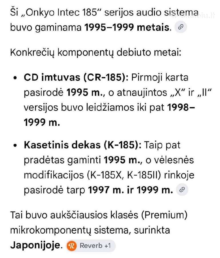 Audio aparatura,muzikiniai centrai - nuotraukos Nr. 5