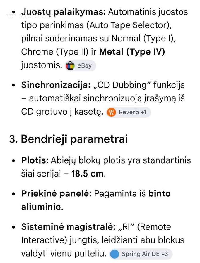 Audio aparatura,muzikiniai centrai - nuotraukos Nr. 6