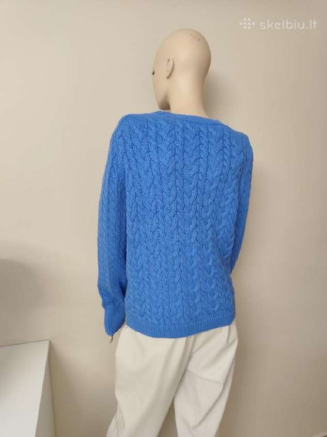 Naujas pynėmis megztas J.crew megztinis, L dydis - nuotraukos Nr. 5