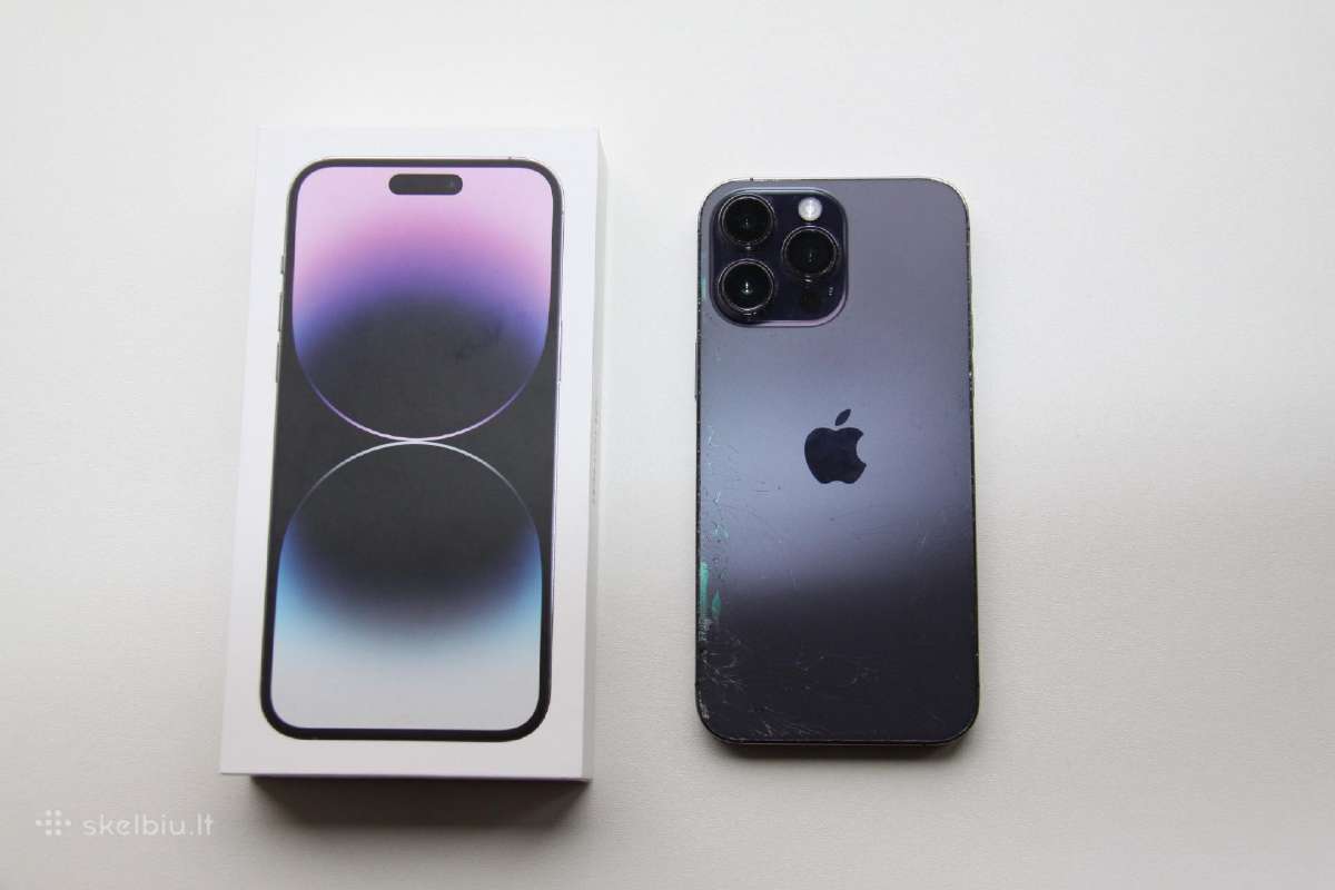 Apple iPhone 14 Pro Max Deep Purple 256gb - nuotraukos Nr. 2