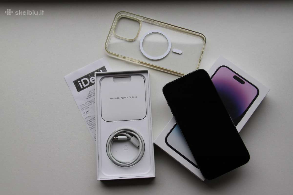 Apple iPhone 14 Pro Max Deep Purple 256gb - nuotraukos Nr. 13