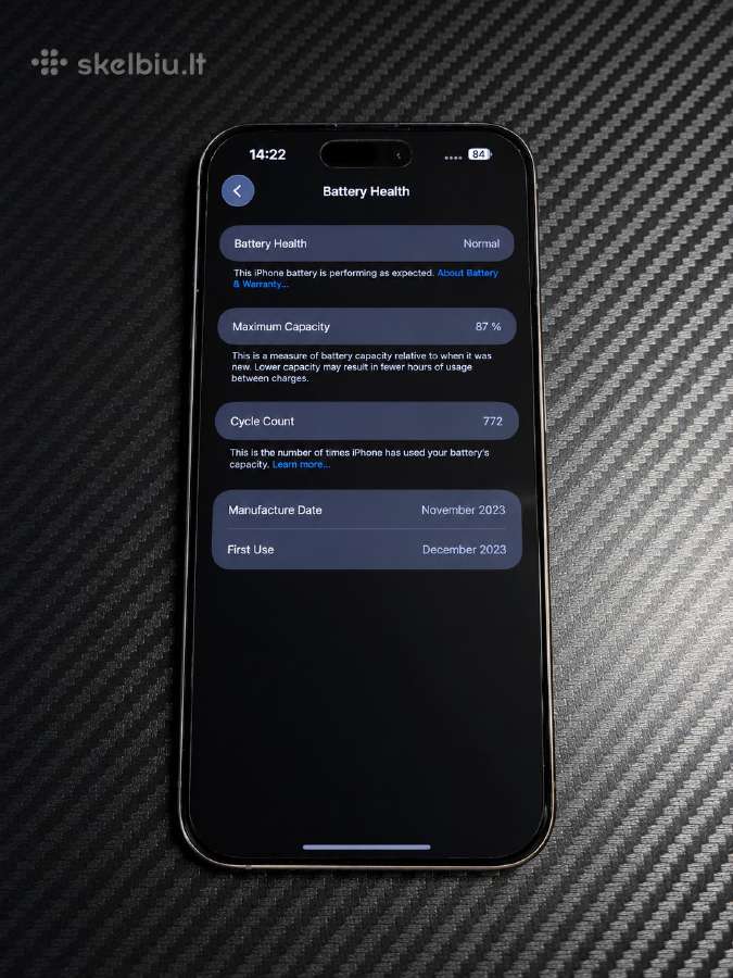 iPhone 15 Pro Max - nuotraukos Nr. 4