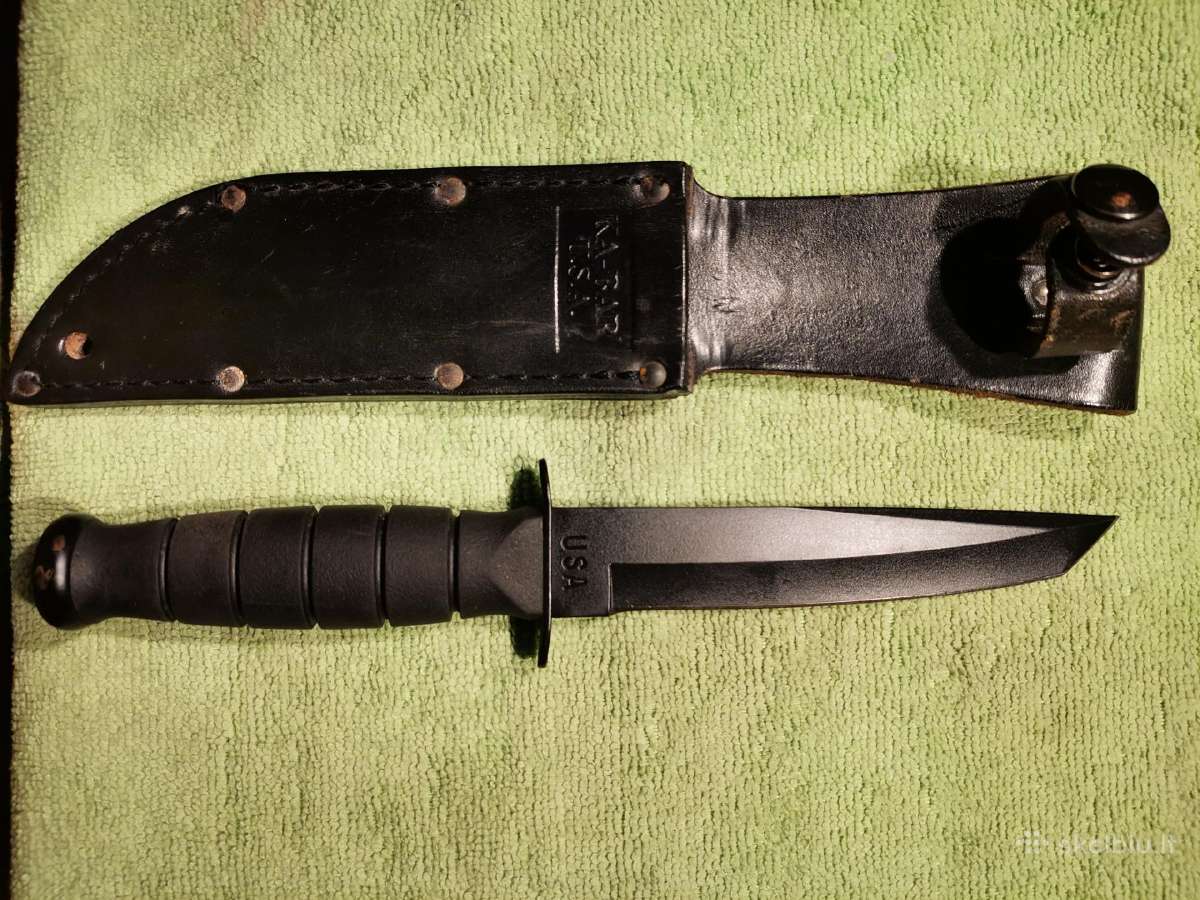 Peilis Ka-bar Tanto short su orig. odiniu dėklu - nuotraukos Nr. 6