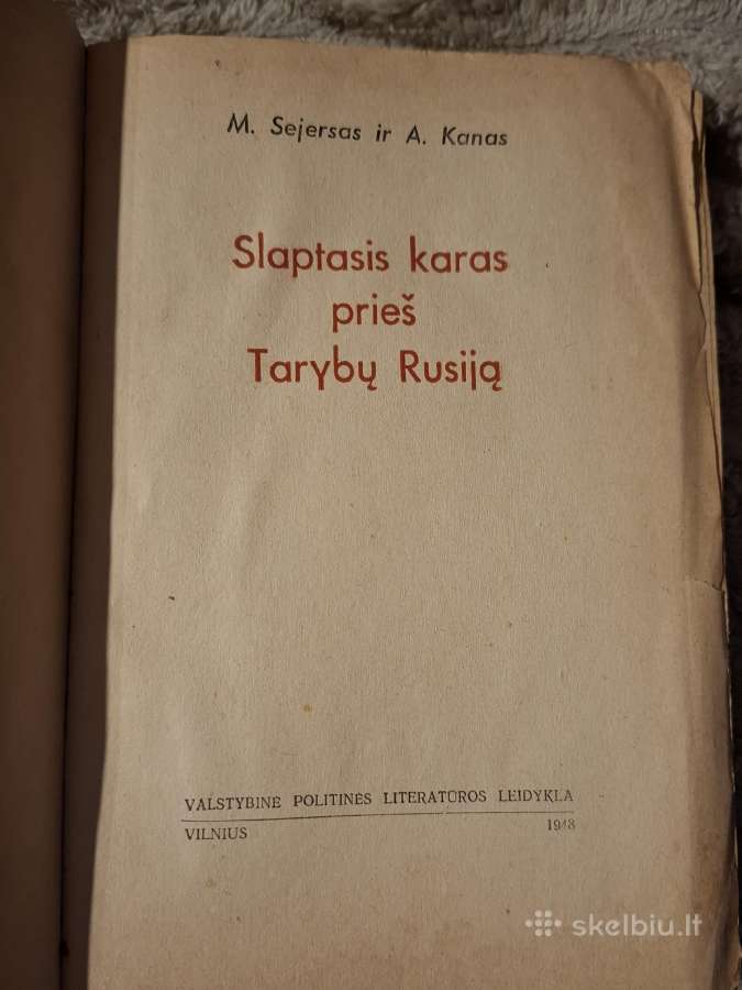 Slaptasis karas prieš tarybų Rusija - nuotraukos Nr. 3