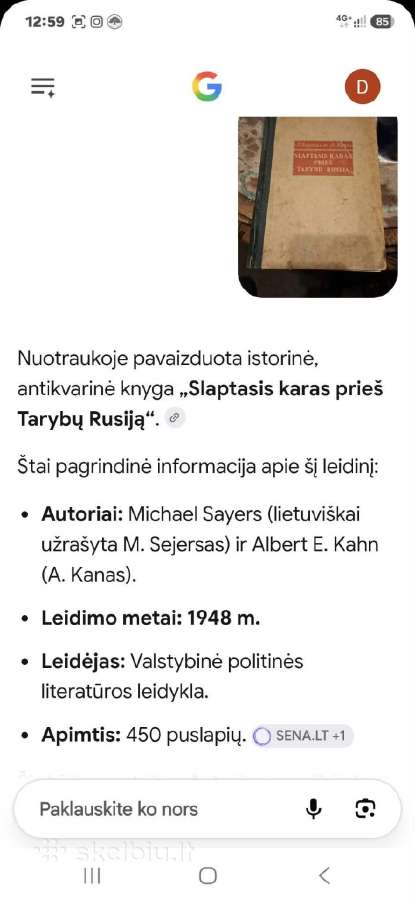 Slaptasis karas prieš tarybų Rusija - nuotraukos Nr. 4