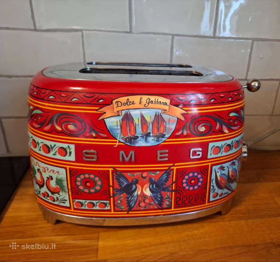 Smeg Dolce&gabbana virdulys ir tosteris - nuotraukos Nr. 2