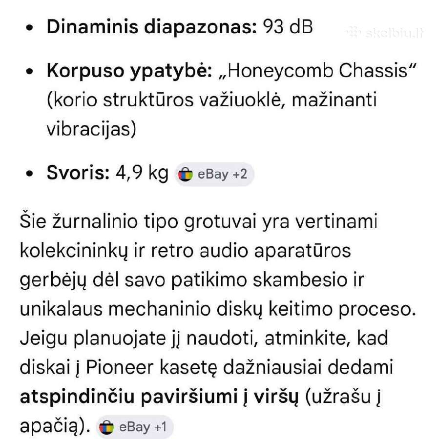 CD grotuvas - nuotraukos Nr. 4