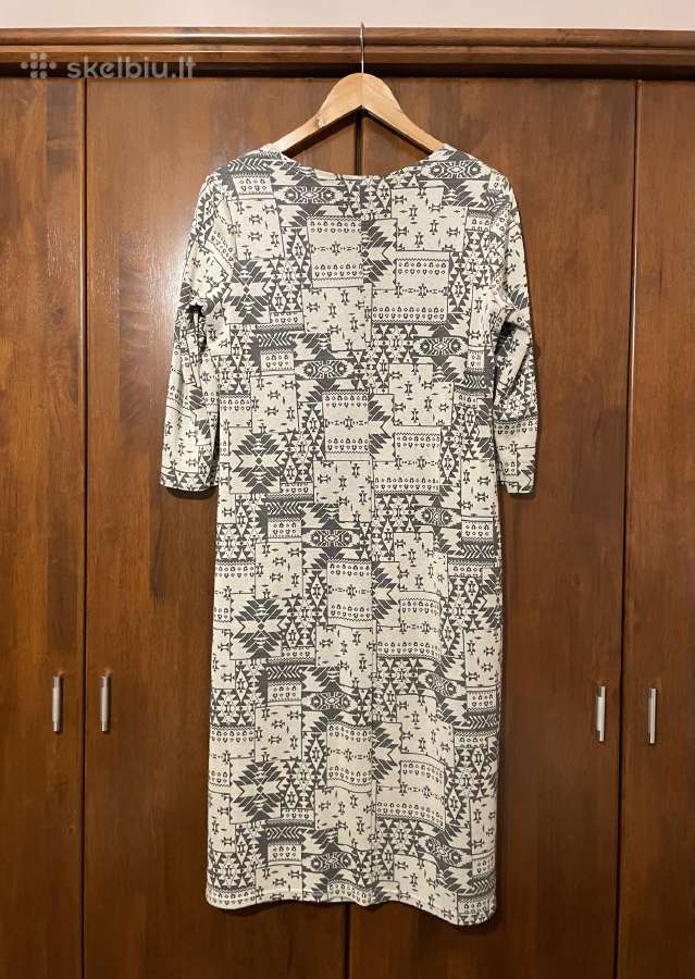 Suknelė 3/4 rankovėm L/XL - nuotraukos Nr. 2