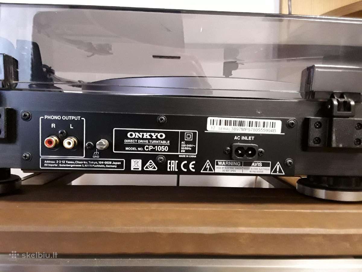 Onkyo cp 1050 - nuotraukos Nr. 10