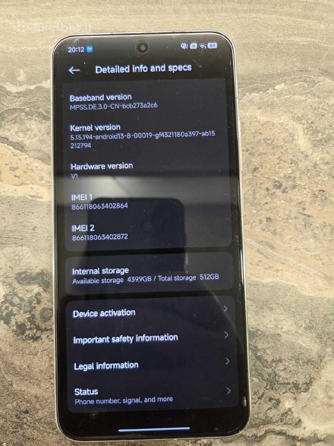 Xiaomi 13 12gb 512gb (flagmanas) - nuotraukos Nr. 5