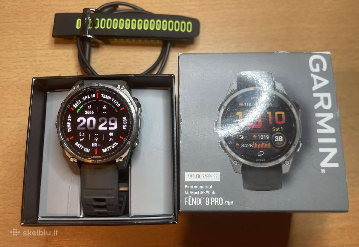 Nesiotas Garmin fenix 8 pro - nuotraukos Nr. 5
