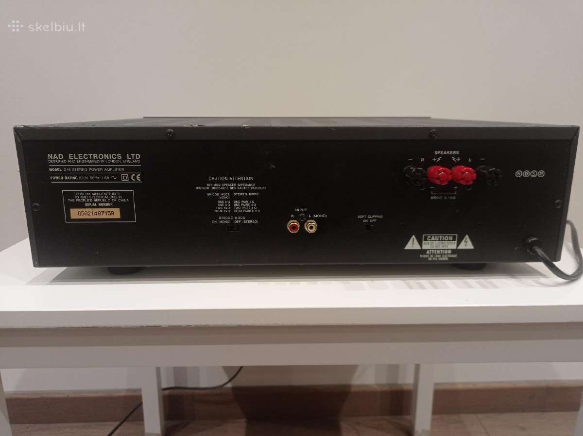 Nad 214 galinis stiprintuvas - nuotraukos Nr. 3