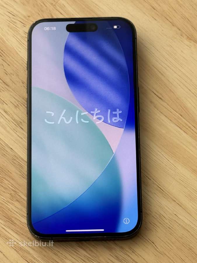 iPhone 15 pro 128gb 87% atnaujintas - nuotraukos Nr. 3