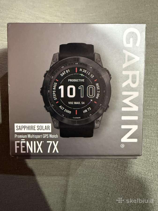 Garmin Fenix 7x - nuotraukos Nr. 5