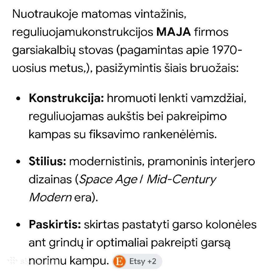 Garso koloneliu stovai - nuotraukos Nr. 4