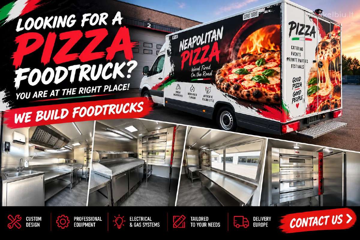 Volkswagen Crafter Foodtruck - nuotraukos Nr. 7