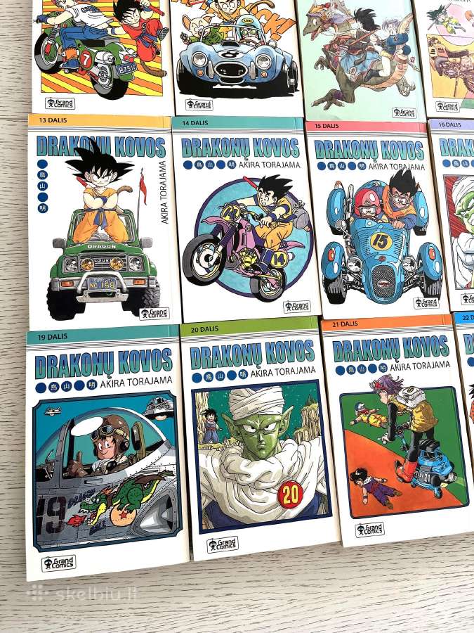 Drakonų kovos vol 1-24 manga - nuotraukos Nr. 4