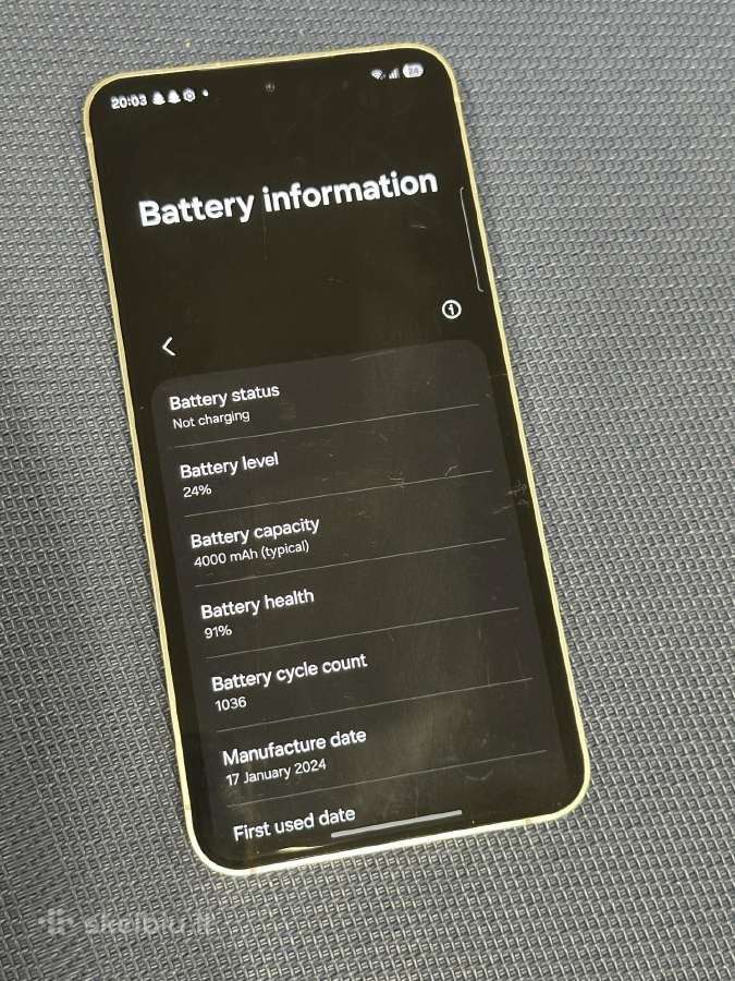 Samsung Galaxy S24 256gb - nuotraukos Nr. 4