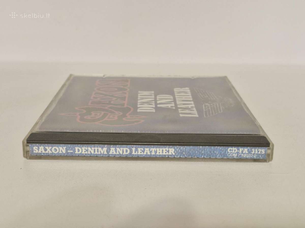 Audio CD Saxon – Denim And Leather - nuotraukos Nr. 8