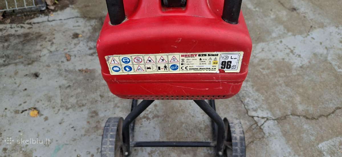 Šakų smulkintuvas Hecht 625, 2500w - nuotraukos Nr. 2