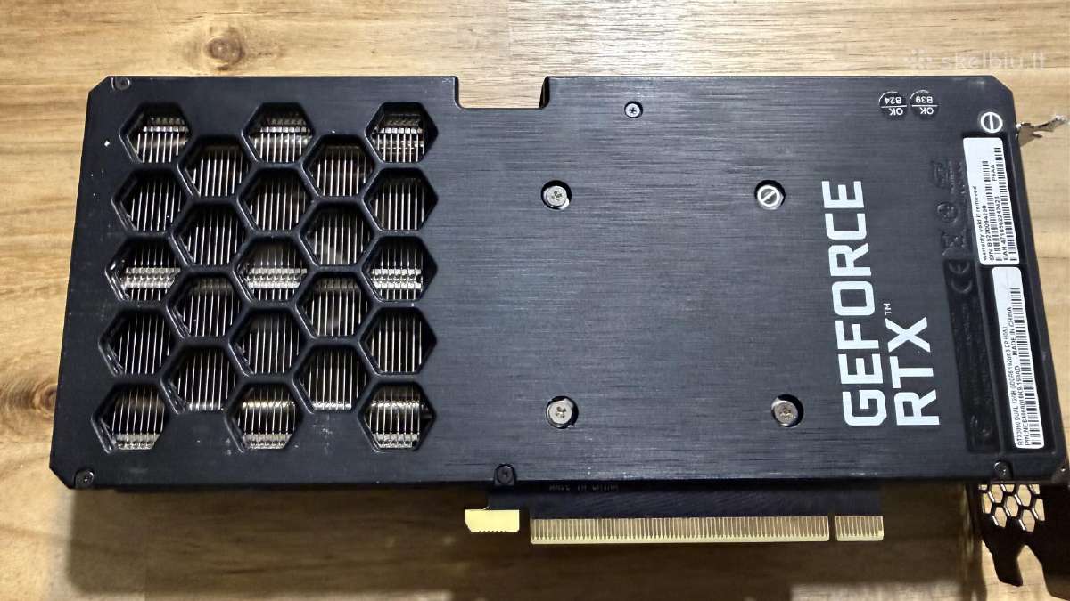 Palit Rtx 3060 Dual 12gb vaizdo plokštė - nuotraukos Nr. 2