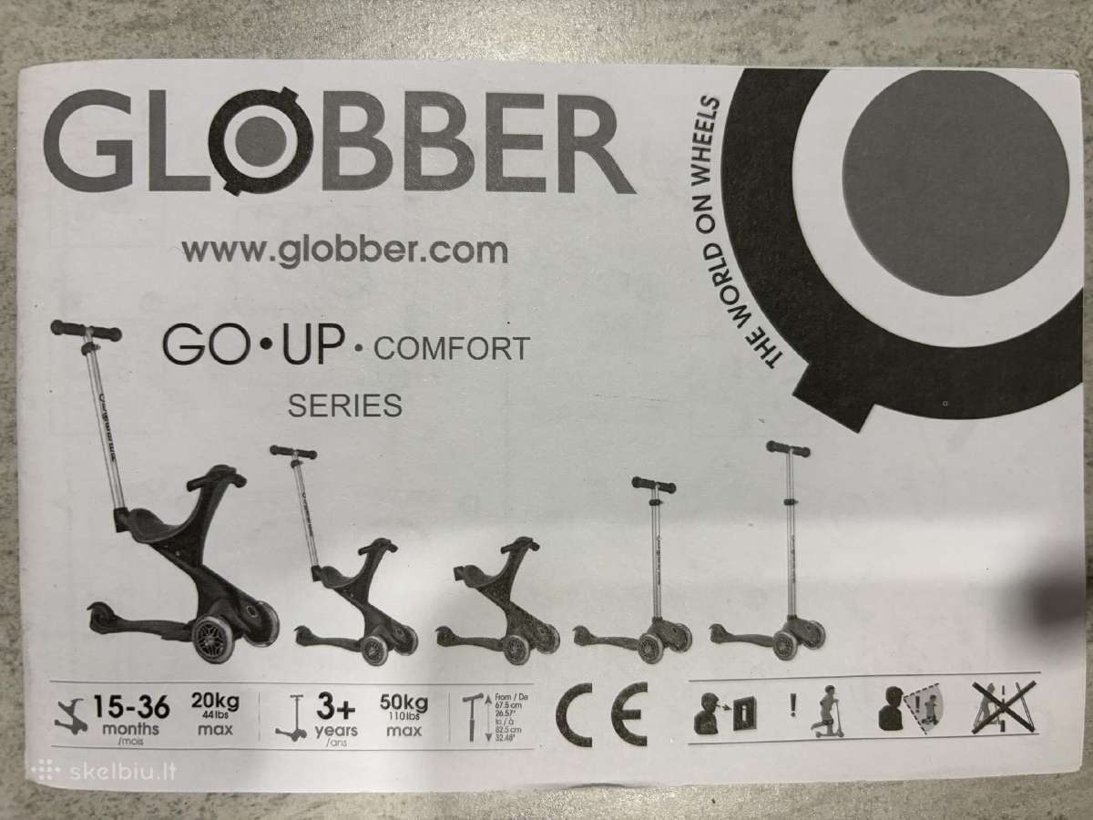 Globber paspirtukas iki 50kg - nuotraukos Nr. 6