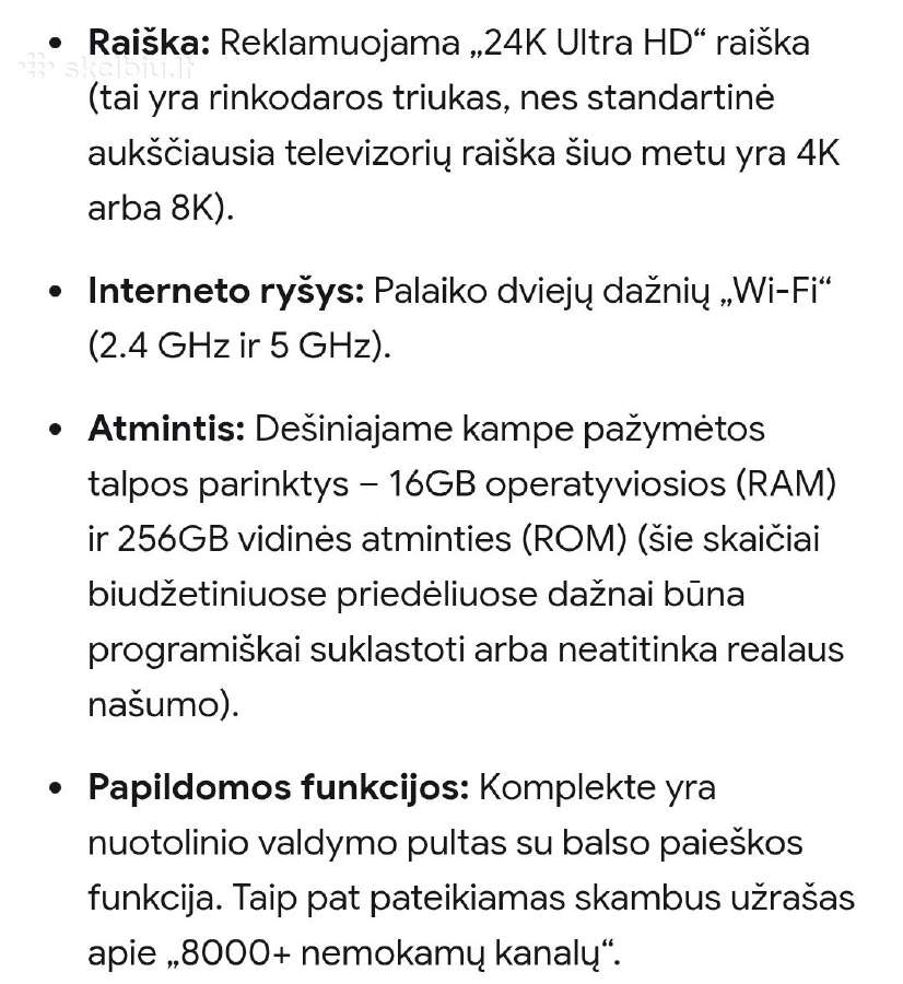 Išmanusis TV android priedėlis tx60 pro - nuotraukos Nr. 3