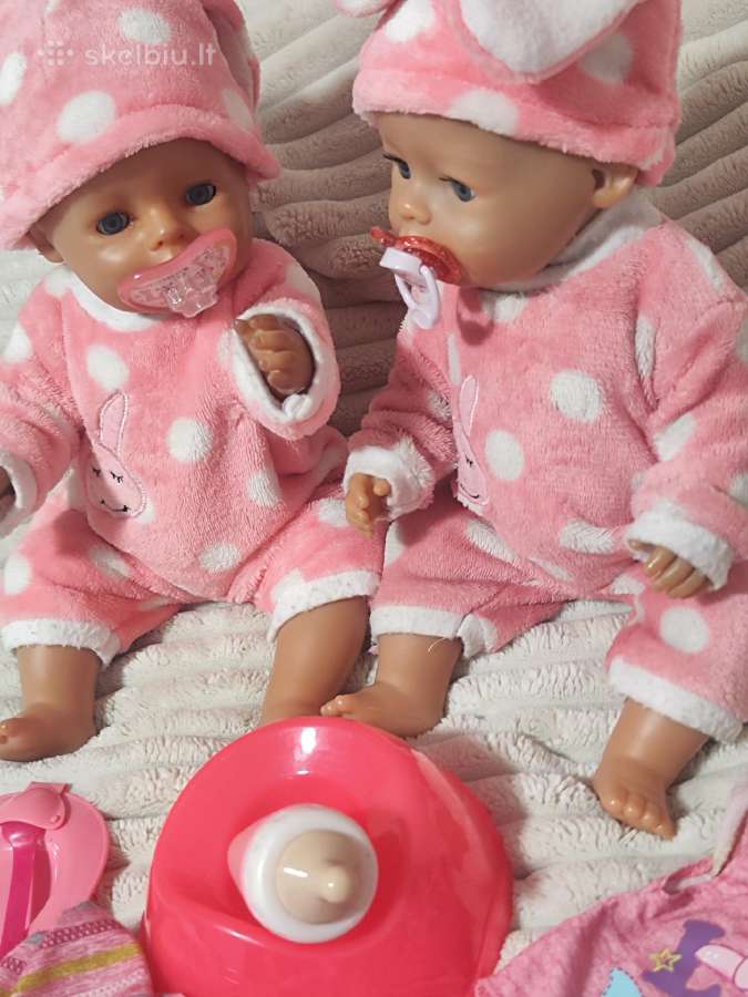 Baby born lėlės su priedais ir rūbeliais - nuotraukos Nr. 8
