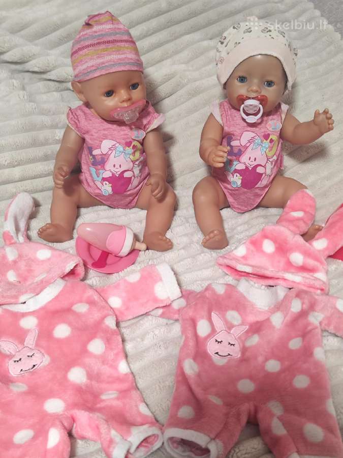 Baby born lėlės su priedais ir rūbeliais - nuotraukos Nr. 7