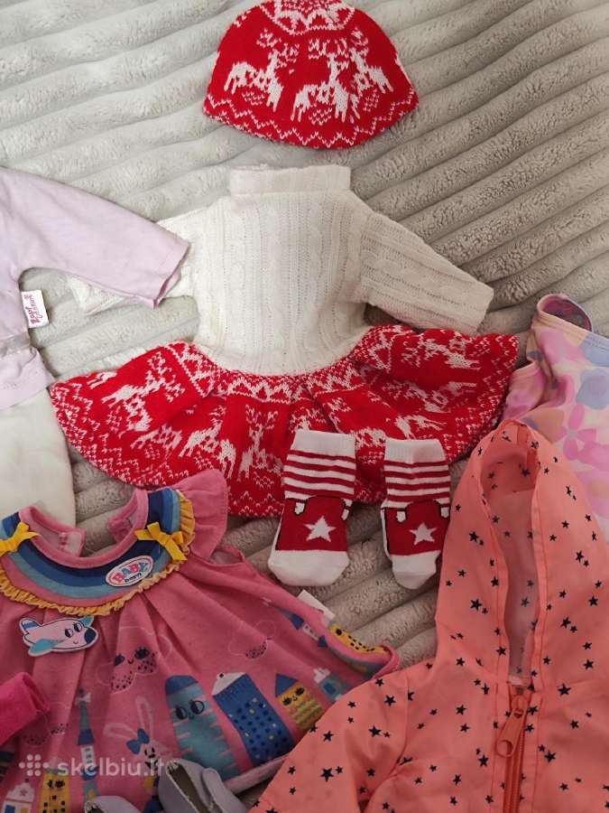 Baby born lėlei daug rūbelių. - nuotraukos Nr. 9