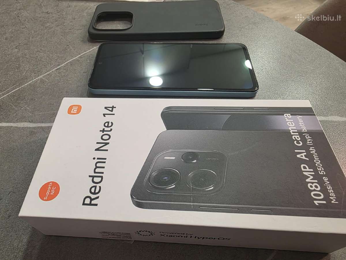 Xiaomi Redmi Note 14 6/128 GB - nuotraukos Nr. 2
