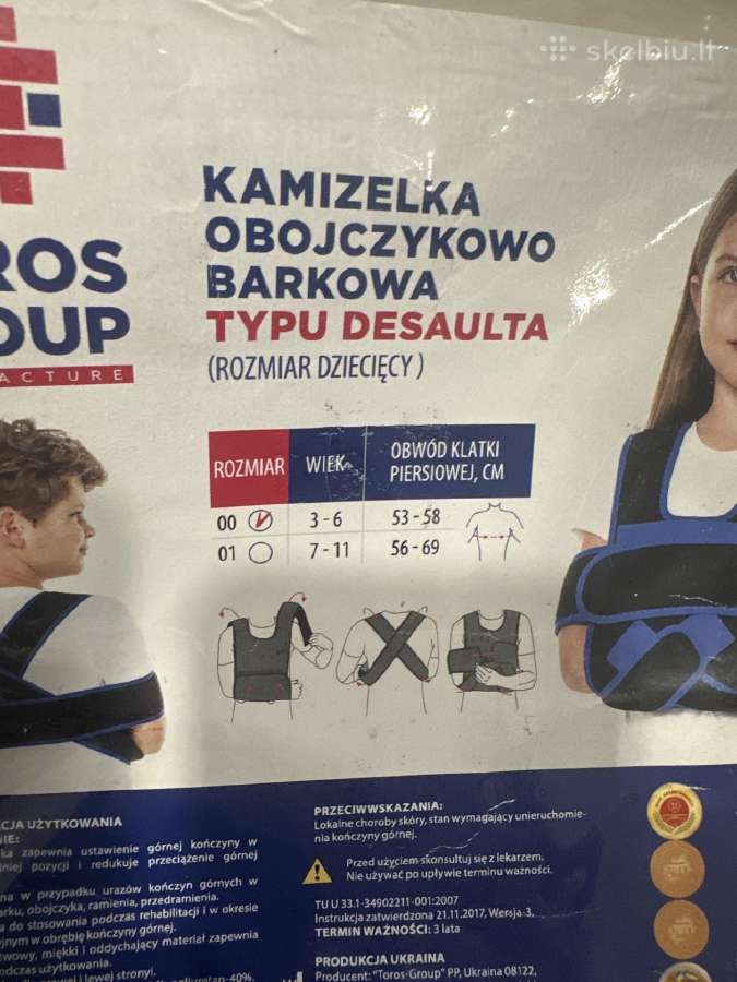 Įtvaras rankai - nuotraukos Nr. 3