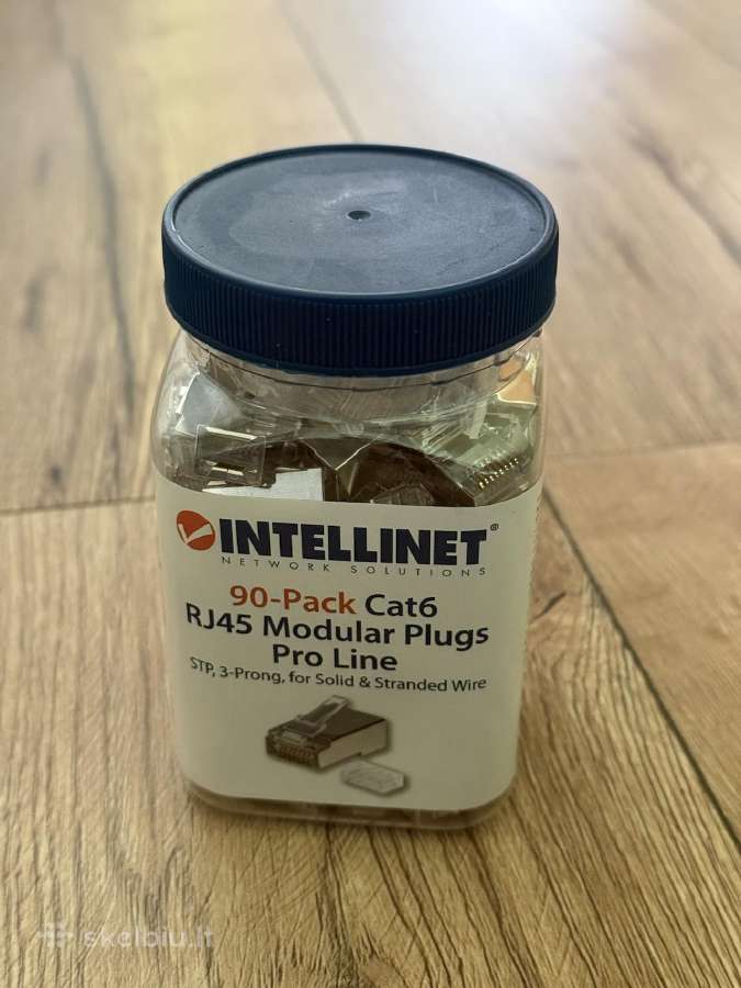 Intellinet Rj45 Modular Plugs, Cat6, 85 vnt - nuotraukos Nr. 2
