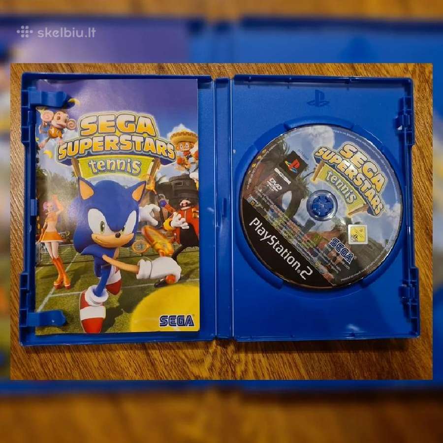 Sega Superstars Tennis Playstation 2 žaidimas - nuotraukos Nr. 2